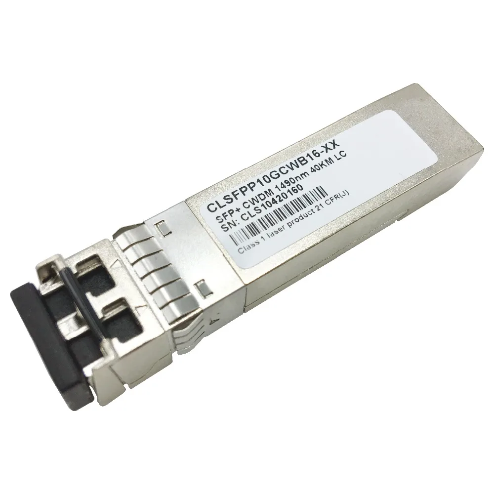 10G CWDM SFP + модуль 40 км 1470 ~ 1610 нм|Оптоволоконное оборудование| |