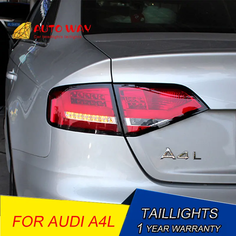 Автомобильный Стайлинг задние фонари для Audi A4 A4L B8 задний фонарь 2008-2012 A4L B8 задние фонари светодиодный задний фонарь задний багажник крышка лампы