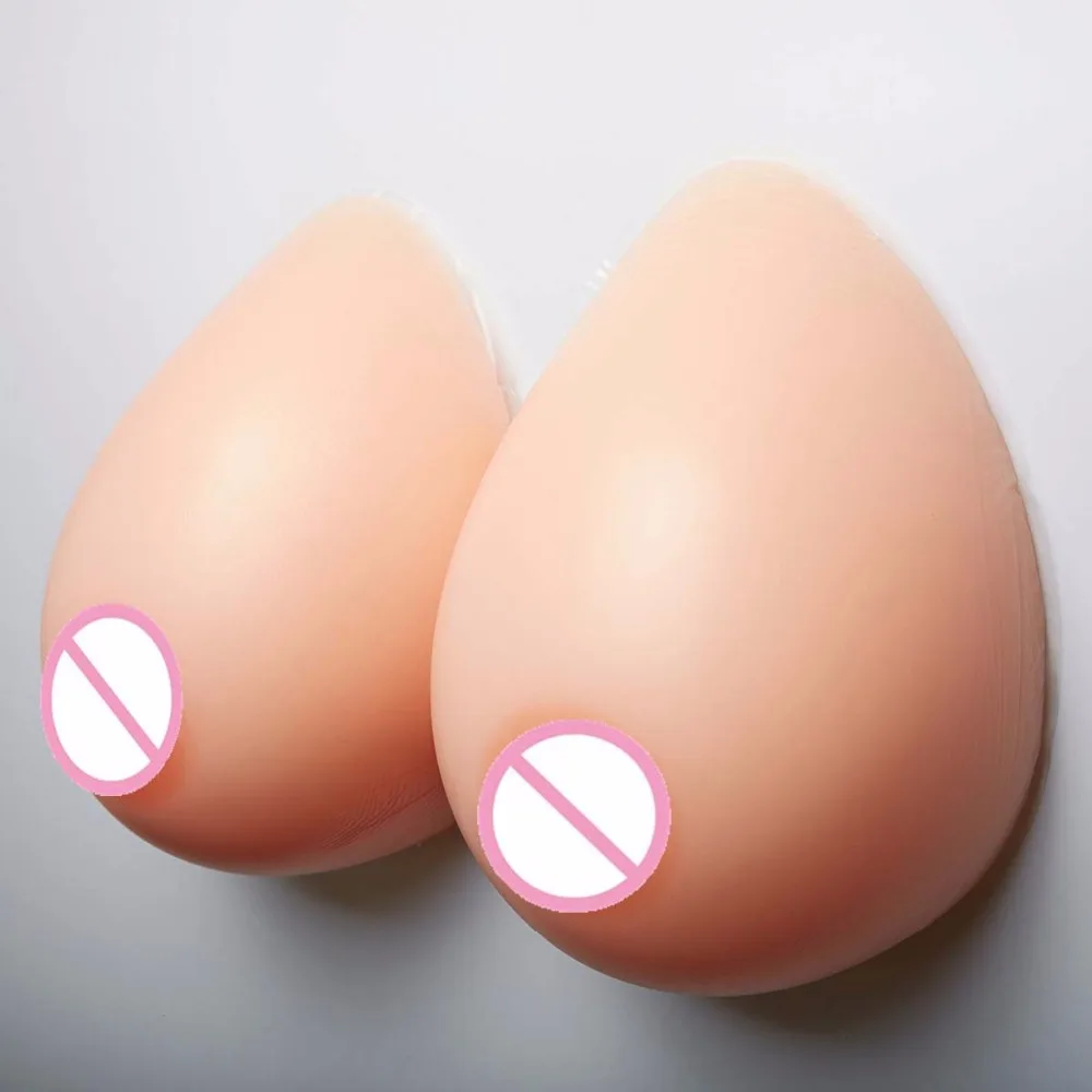 

2000g 1 pair F cup False breast Artificial Breasts Silicone crossdresser breast forms bra Fake boobs Tits realistic drag queen