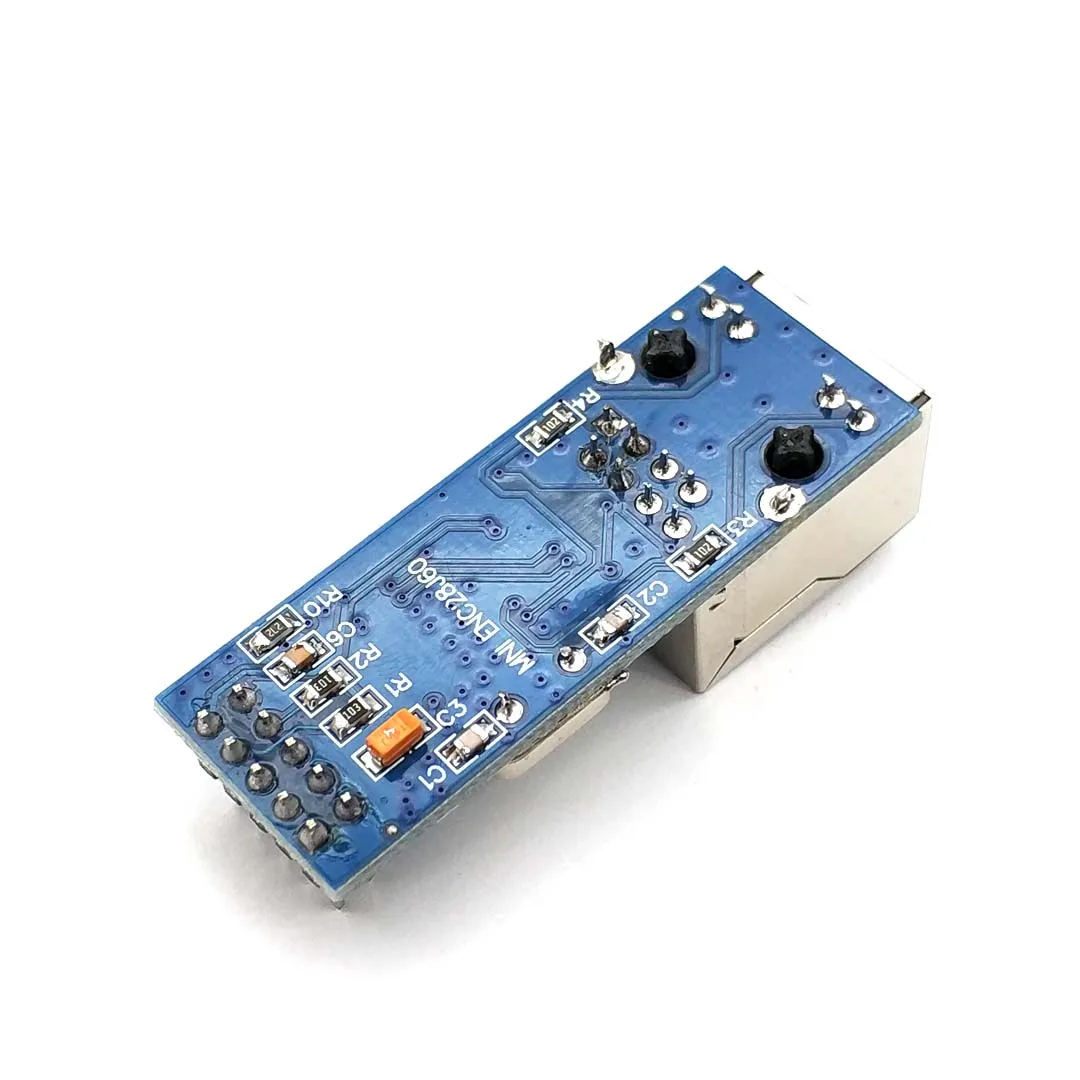 Сетевой модуль ENC28J60 с интерфейсом SPI Ethernet (мини-версия) | Электроника