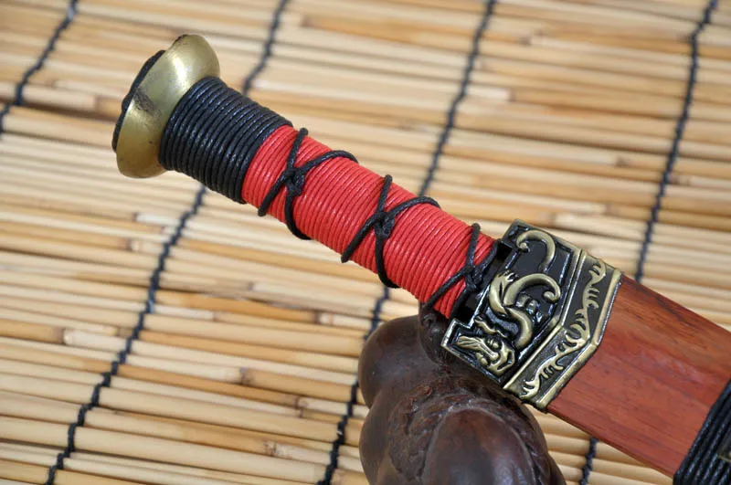 Полностью ручной работы китайский меч династии Хань домашний декор 1060