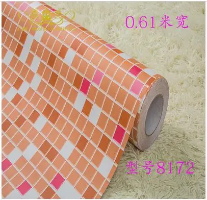 Самоклеящиеся обои с мозаикой водостойкие Стикеры для кухни ванной стикеры