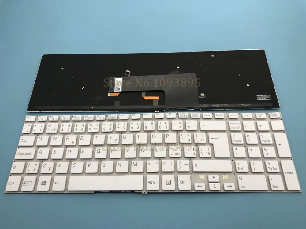 Новинка для Sony VAIO SVF152C29V SVF153A1QT SVF152 SVF15A100C SVF152100C SVF153 SVF1521Q1RW Чешская/Словацкая