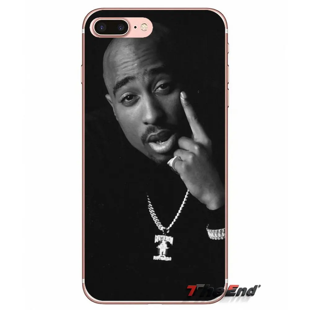 images 1 TPU Чехлы 2Pac Tupac Amaru Shakur Makaveli для iPhone XS Max XR X 4 4S 5 5S 5C SE 6 6S 7 8 Plus samsung Galaxy J1 J3 J5 J7 A3 A5 - Цвет: images 1