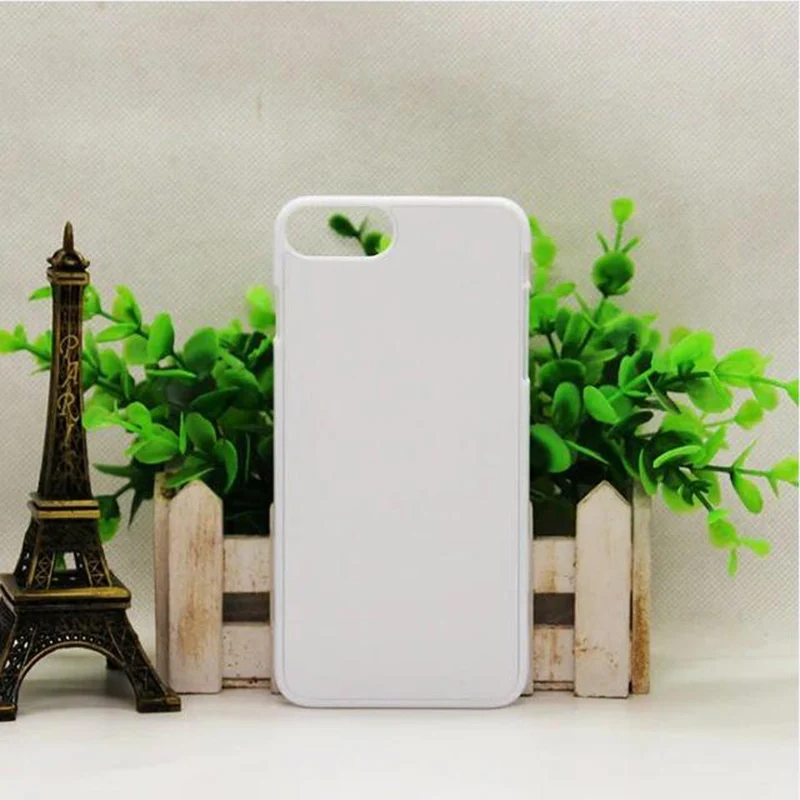 ПК сублимационный корпус 2D для iPhone 8 7 Plus DIY печать пустой Корпус задняя крышка с