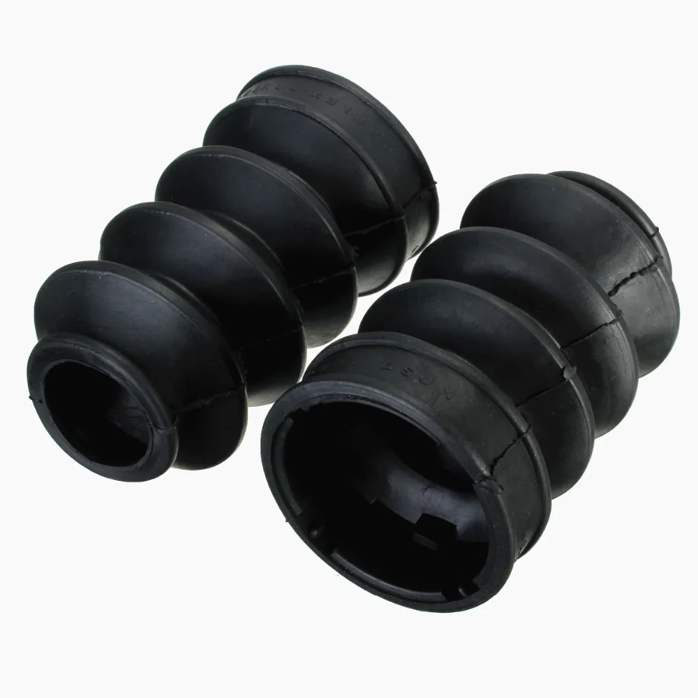 Мотоциклетные черные 39 мм передняя вилка резиновые чехлы Гетры сапоги для Harley