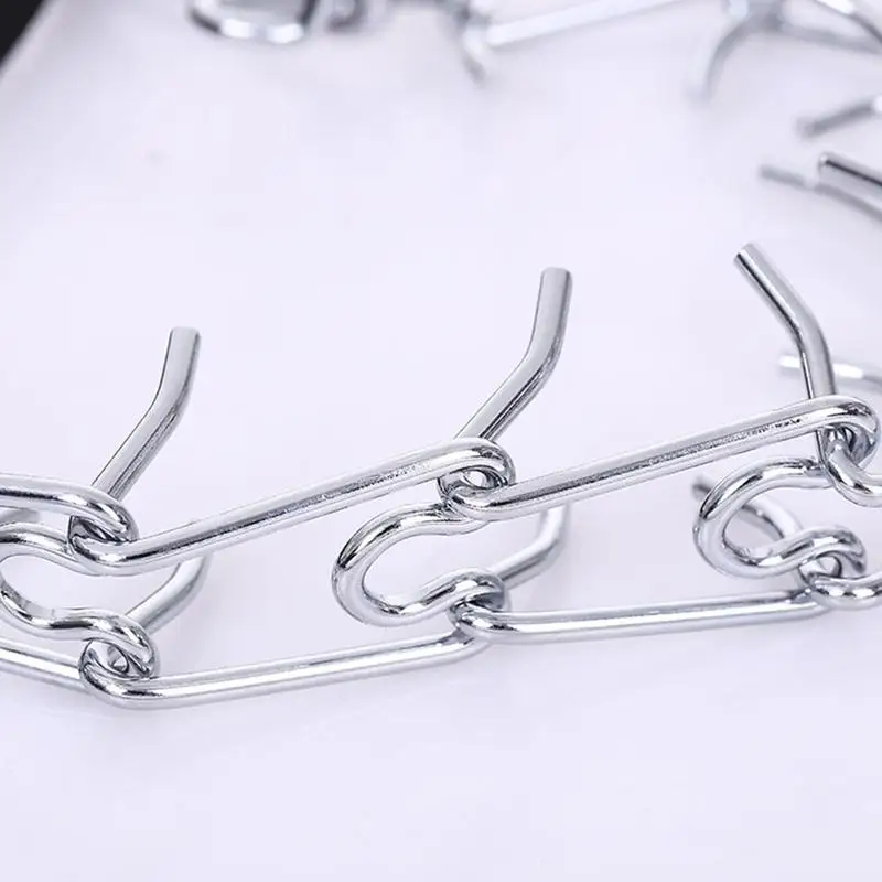 Черный ошейник для дрессировки собак Herm Sprenger из нержавеющей стали Choke Pinch ошейник для собак