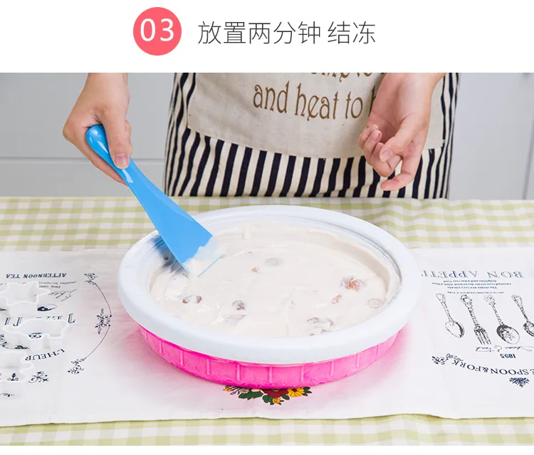 Жареные кубики льда DIY Мороженое для детей домашняя машина для приготовления жареного йогурта DIY Мини конус