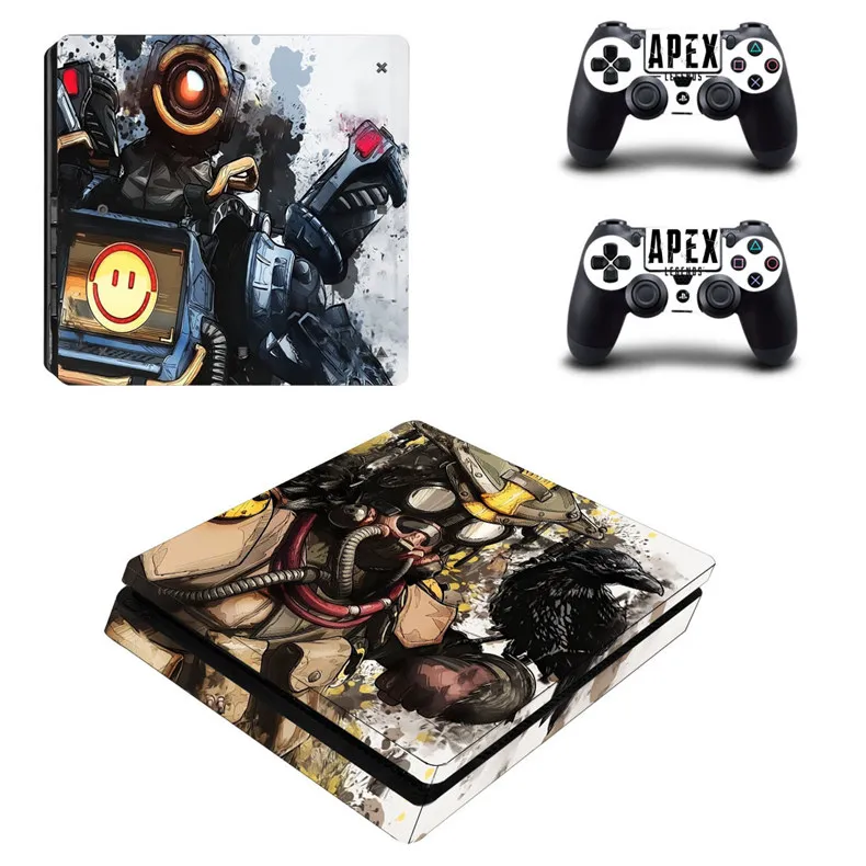 Apex legends PS4 тонкая игровая станция для кожи 4 наклейка vinilo консоль Наклейка Обложка