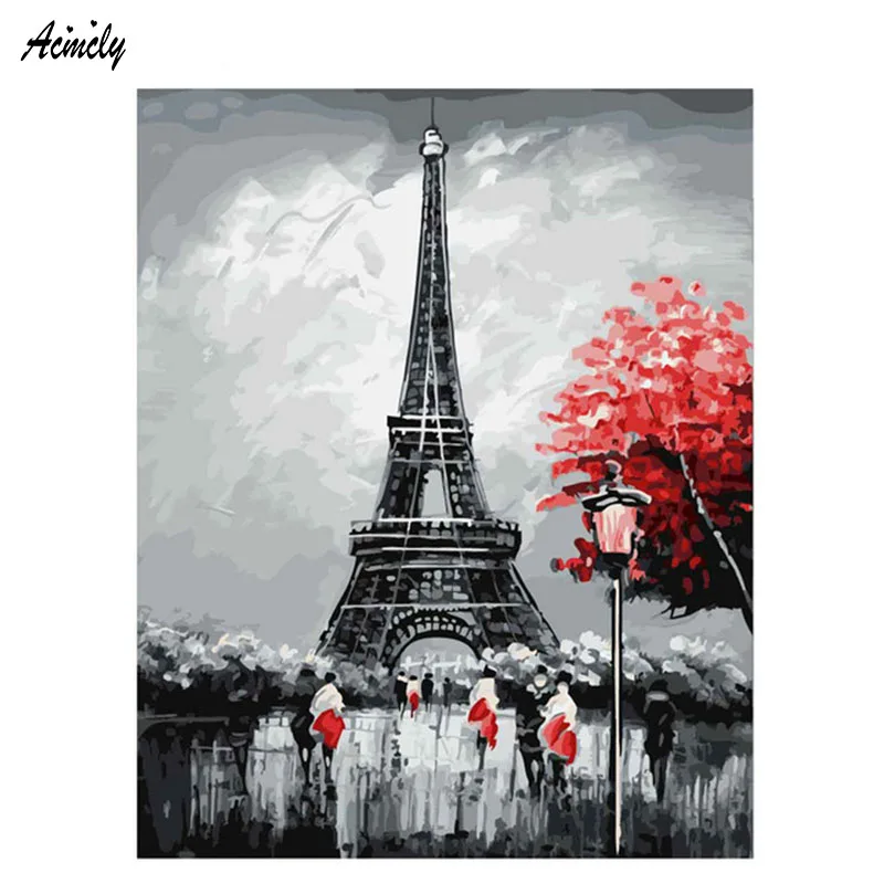 Рамка ACMCLY с изображением животных сделай сам цифровой креативный настенный