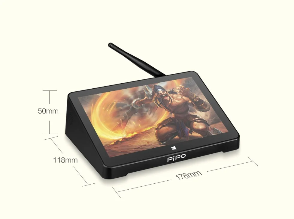 PIPO X8 Pro/X8S Мини ПК 7 дюймов 1280*800 Win10/Windows10 Android 5,1 двойная ОС Intel Z8350/Z3735 четырехъядерный HDMI 2G ram 3 2G rom