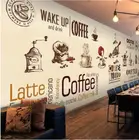 3D 5D 8D пользовательские стерео кофейные обои современный минимализм большие фрески Ресторан Кафе хлебобулочные индивидуальные Фотообои