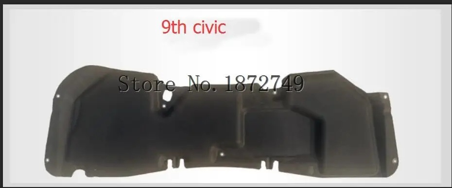 Для Honda civic 2006-2011 2012- теплоизоляция хлопок звукоизоляция хлопок теплоизоляция колодки - Название цвета: 2012--2015 civic