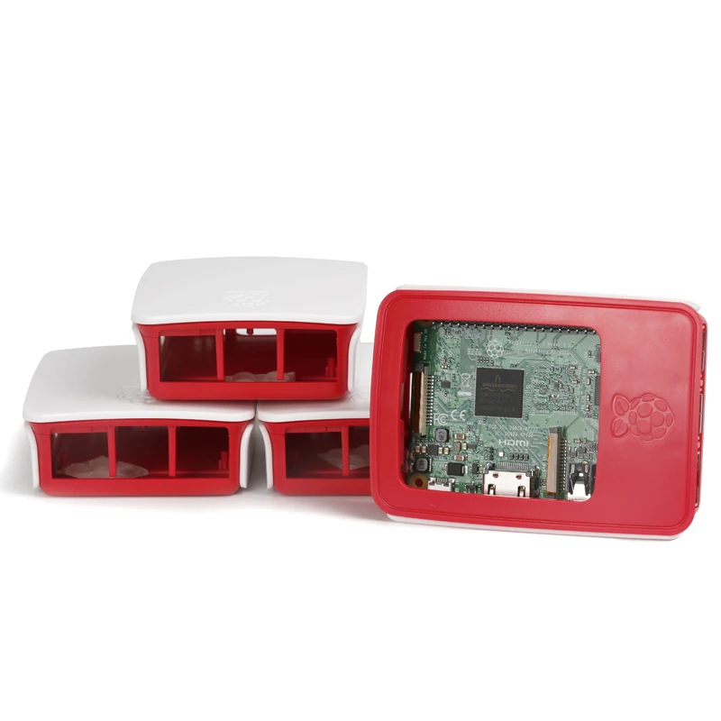 Raspberry pi 3 чехол с вентилятором официальный ABS 2 Чехол охлаждающий вентилятор