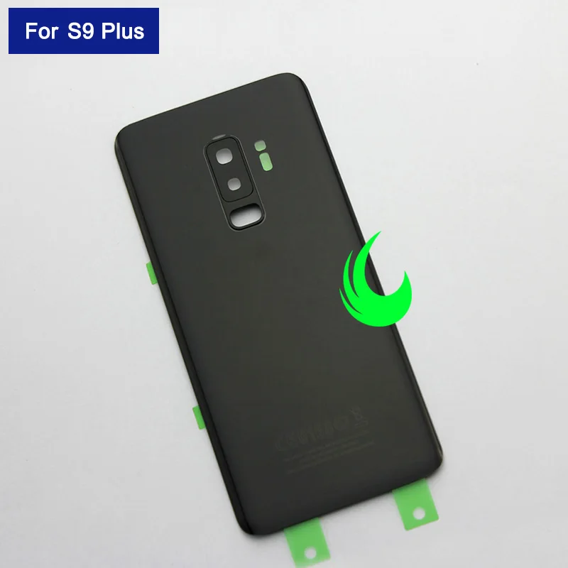 Задняя крышка батарейного отсека для Samsung Galaxy S9 G960 Plus G965 задний стеклянный корпус