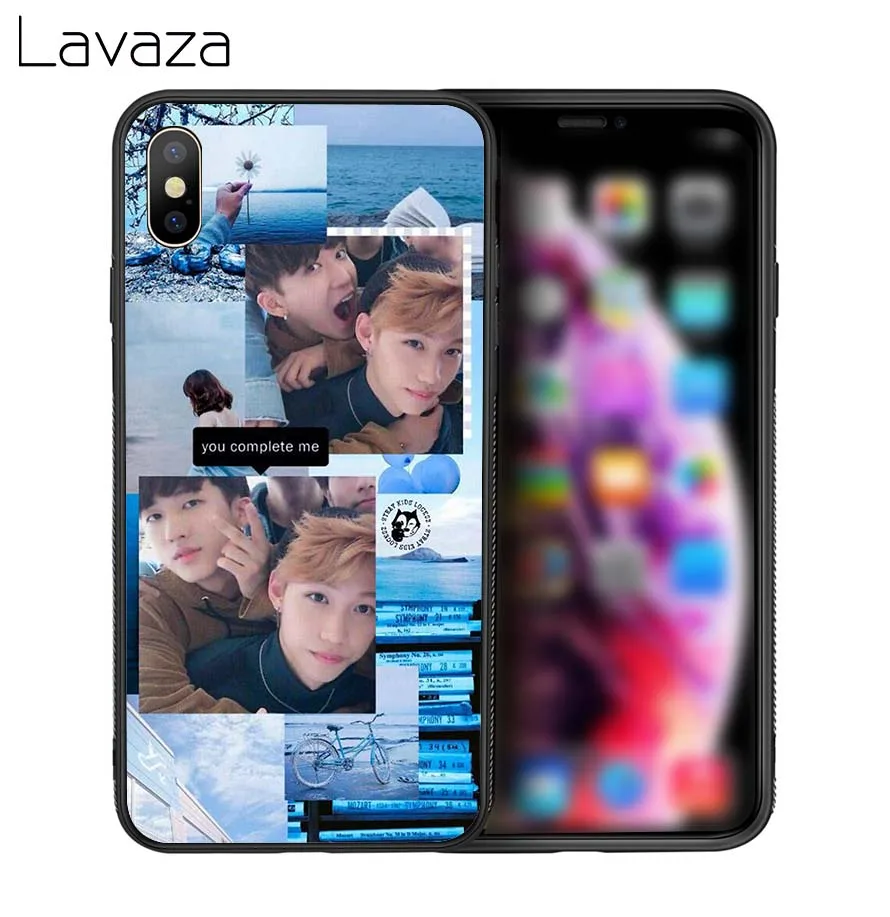 Lavaza Stray Kids Soft Silicone Case Cover for Apple iPhone 6 6S 7 8 Plus 5 5S SE X XS 11 Pro MAX XR |