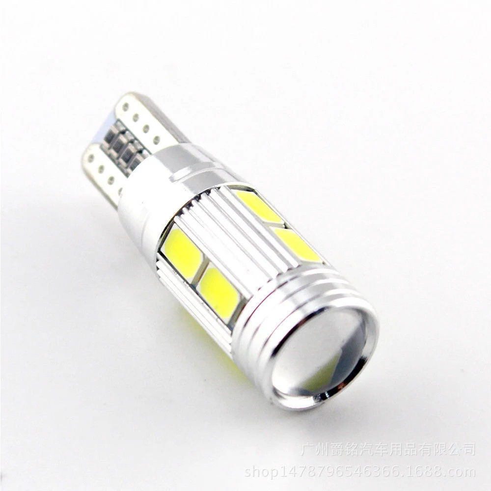 4 шт. Автомобильные светодиодные лампы T10 Canbus W5W 10 SMD 5630 5730 Светодиодные светильник