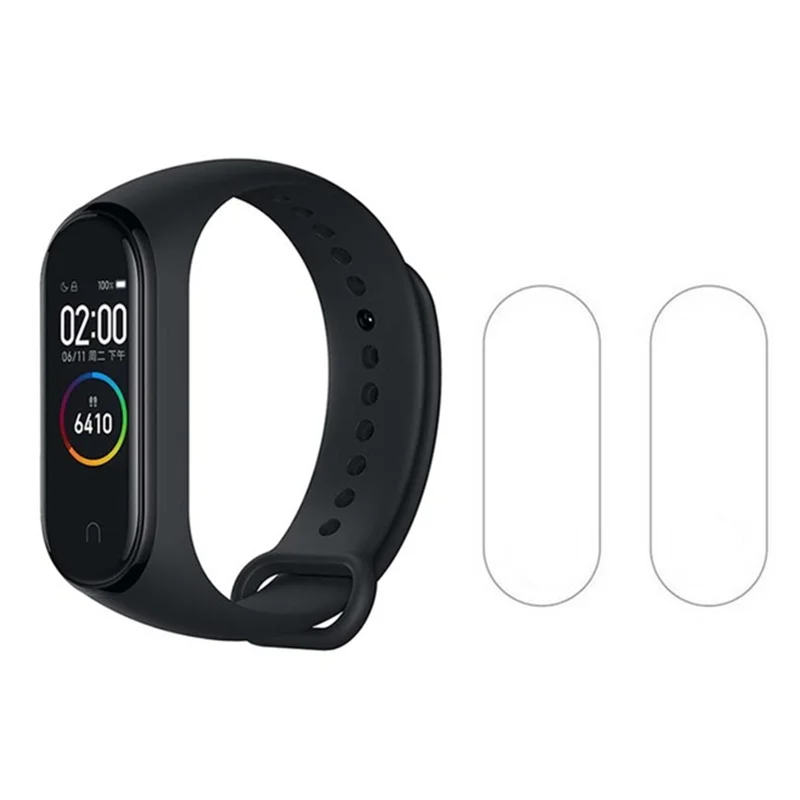 2 шт. Защитная пленка для Xiaomi mi Band 4 ультратонкая Водонепроницаемая защитная пленка mi band для Xiaomi mi band 4