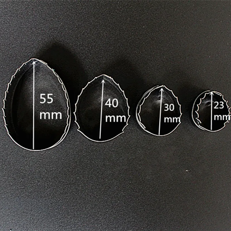 4 шт./компл. форма для резки розовых зеленых листьев выпечки кекса кухонные