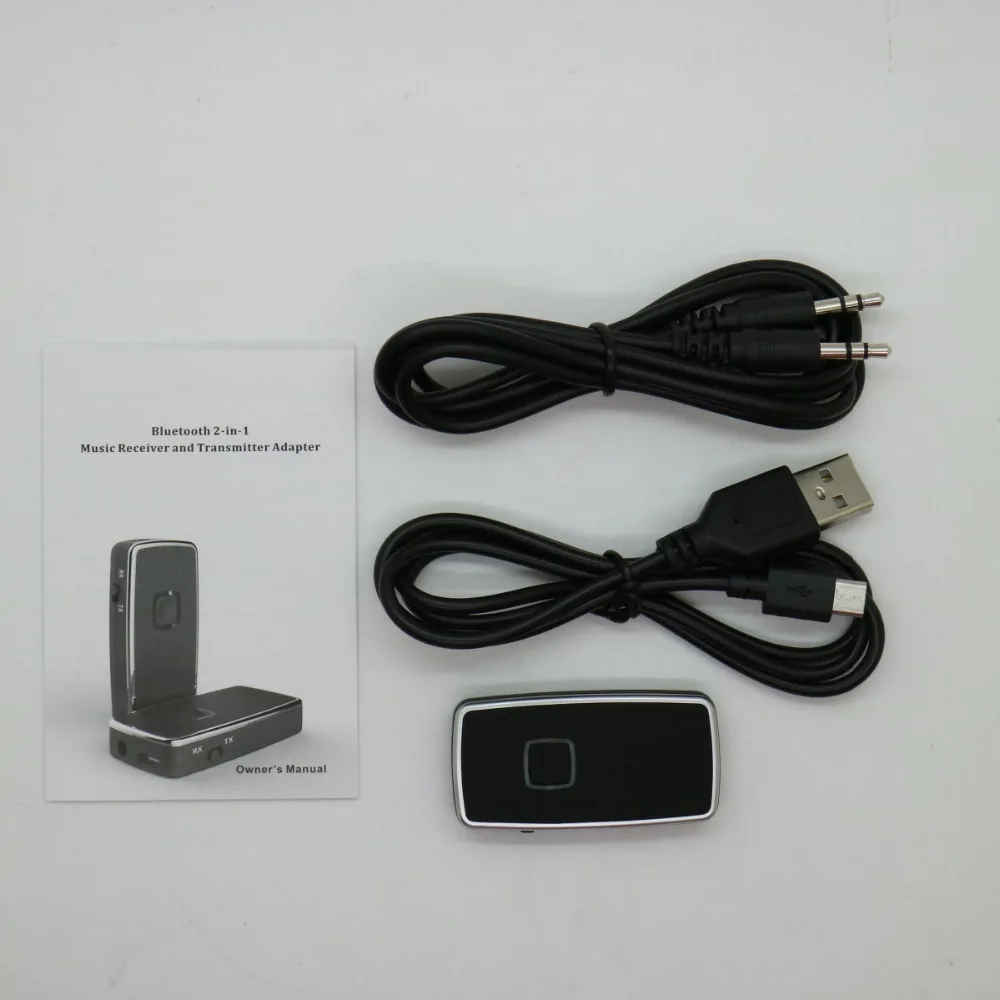 2 в 1 Беспроводной A2DP Bluetooth 2.1 + EDR музыке стерео аудио приемника и передатчика