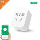 Оригинальный Смарт-переключатель Xiaomi Mi с Wi-Fi разъемом, приложение с пультом дистанционного управления, таймером и вилкой питания, версия ZigBee, устройство Mi Home