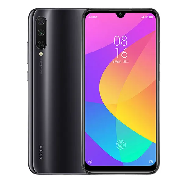 Мобильный телефон Xiaomi mi CC 9 E mi CC9E 6 ГБ 64 ГБ, Восьмиядерный процессор Snapdragon 665, 6,088 дюймов, 48мп, тройная камера, 4030 мАч, отпечаток пальца - Цвет: Black