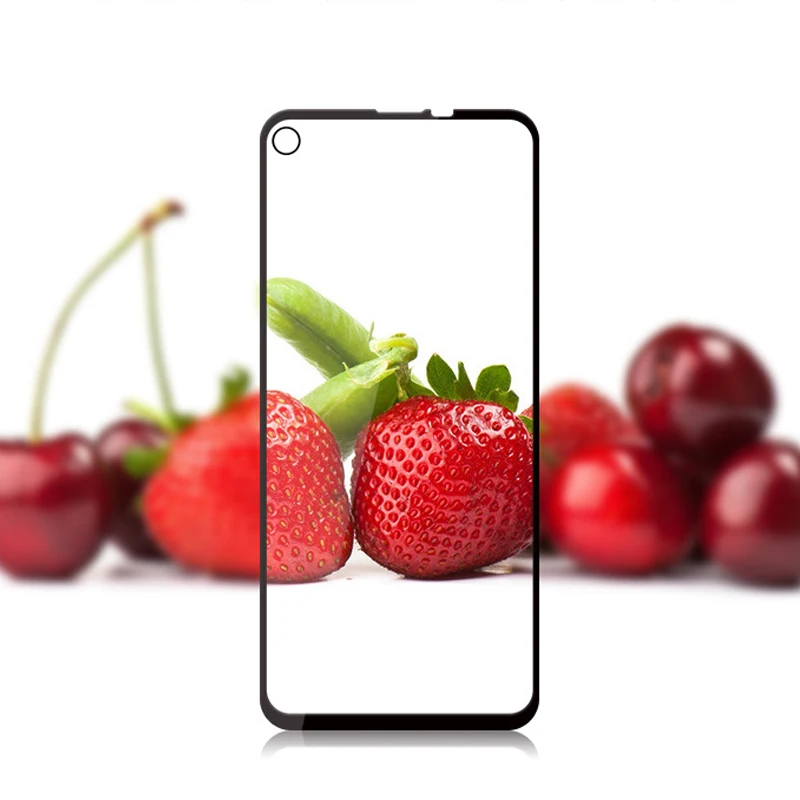 Полностью клеящееся закаленное стекло с полным покрытием для Samsung Galaxy A8S защитная