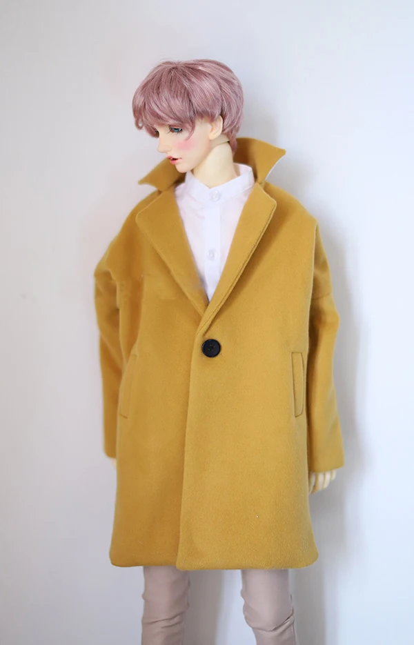 Одежда для кукол BJD желтое шерстяное пальто SD17 дяди SSDF Ghost2 аксессуары рубашки и |