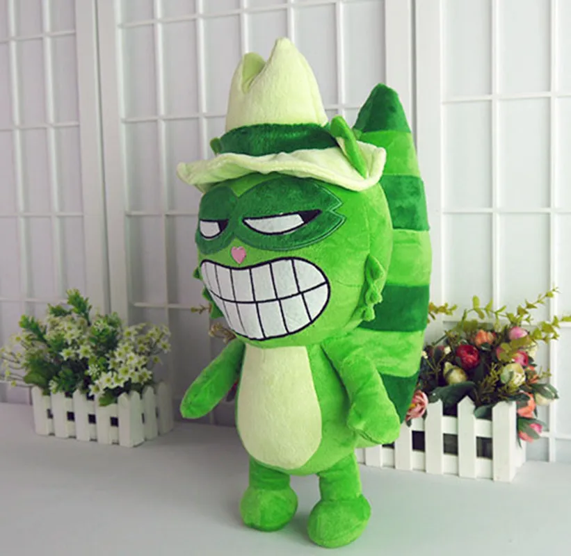 Плюшевые куклы Happy Tree Friends плюшевые игрушки Аниме Lifty & Shifty мягкая подушка 38 см