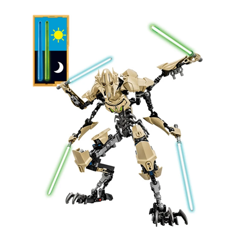 Строительные блоки Ksz714 STARs WAR constaction General Grevious 75112|Блочные конструкторы| |