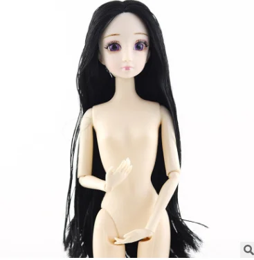 R Мини BJD куклы 3D синий фиолетовый глаза с 20 подвижных суставов Мода DIY куклы 22 стиля для девочки подарок - Цвет: R