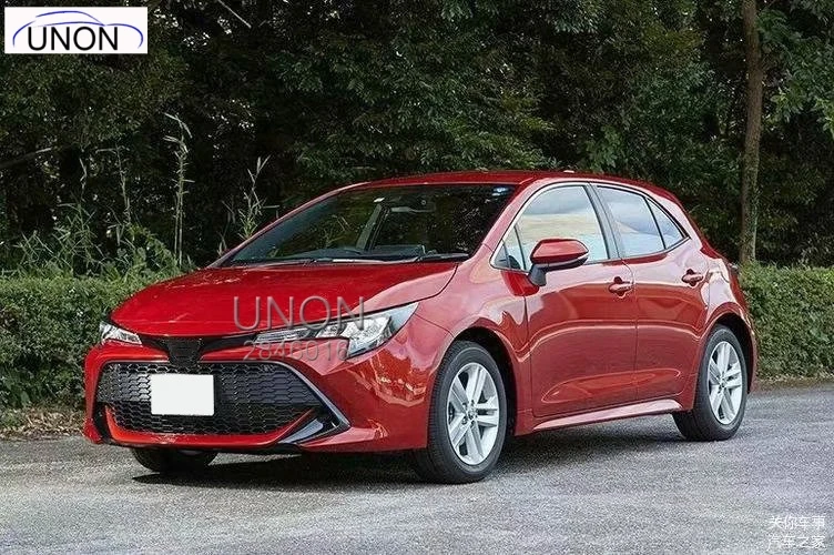Для Toyota Corolla E210 Sport хэтчбек Auris ABS Хромированная Автомобильная Передняя Центральная решетка Gird полоса накладка