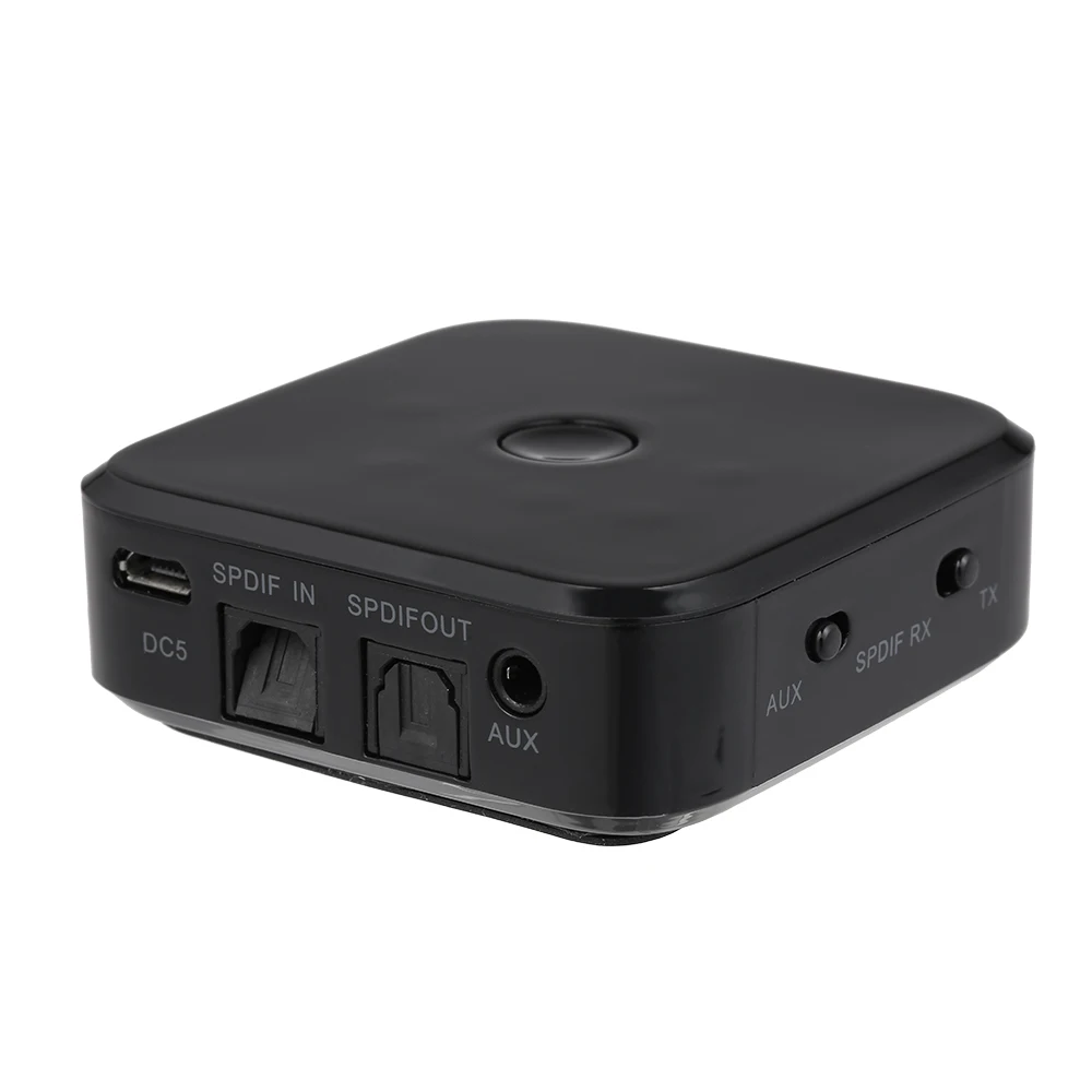 CALETOP APTX Bluetooth 5,0 адаптер беспроводной приемник и передатчик для ТВ ПК динамик HIFI аудио 3,5 мм SPDIF Оптическое волокно