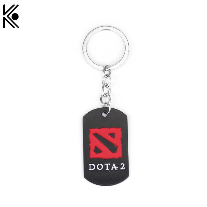 Подвеска Dota 2 металлический брелок для ключей кольцо в подарок 5 см | Украшения и