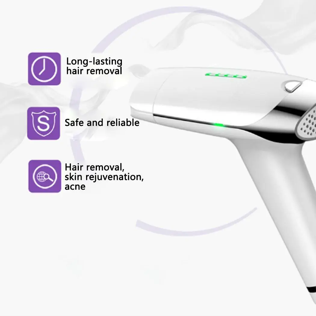 Бытовой лазерный эпилятор IPL безболезненное удаление волос 36 Вт устройство лицо
