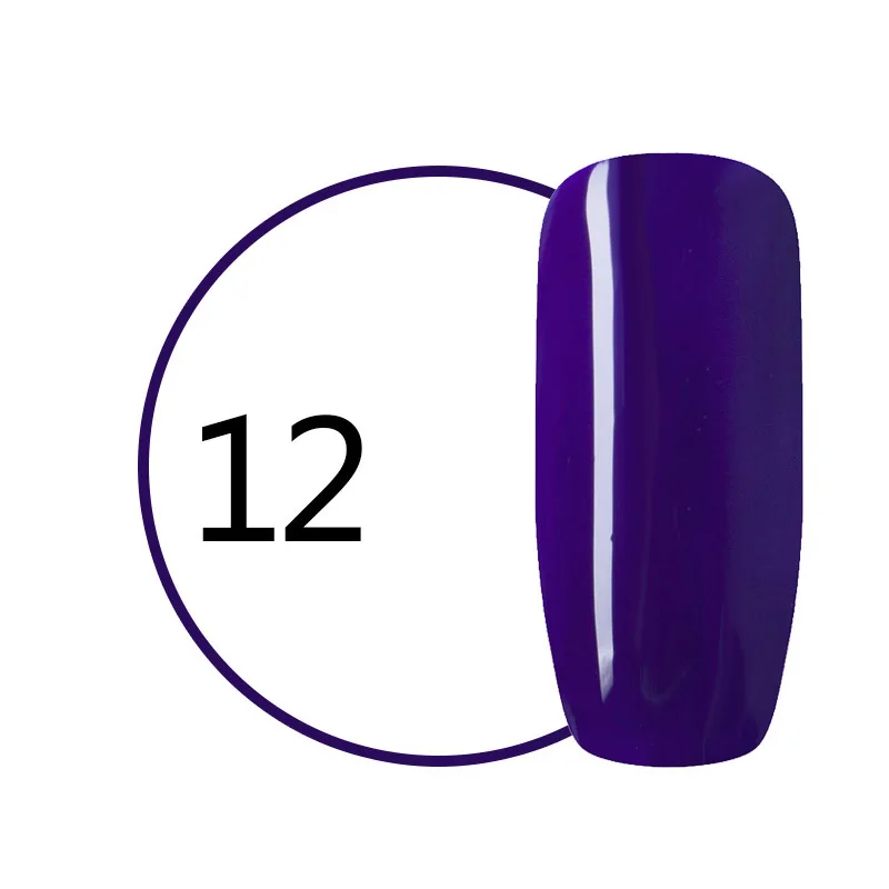 Одноцветный лак для ногтей Светодиодный УФ гель длительное впитывание 10 мл клей