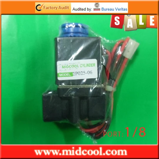 

1/8'' Size Engineering Plastic Mini Solenoid Valve 2P025-06 220VAC , New in Box