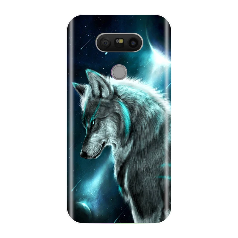 Phone Case For LG G5 Silicone TPU Soft 3D Patterned Back Cover H820 H845 H850 H858 H860 Fundas Coque | Мобильные телефоны и