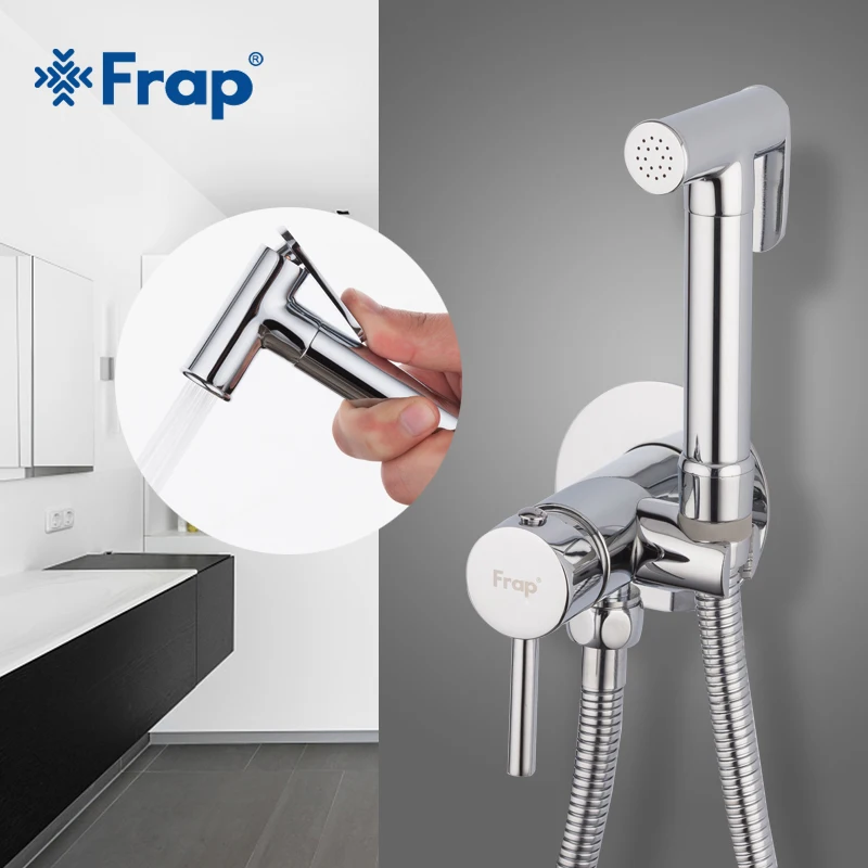 

Frap Bidet Faucets Brass Bathroom shower tap bidet toilet sprayer toilet washer mixer muslim shower ducha higienica F7505-2