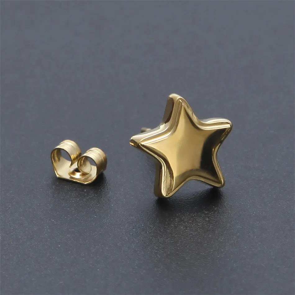 UWIN Iced Out мужские серьги гвоздики в стиле хип хоп золотые серебряные из