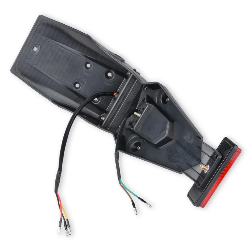 KaTur 12V LED Motorcycle Fender Rear Tail Stop Light Reflector Universal for MX Motocross Sport Pit Dirt Bike New Arrival |