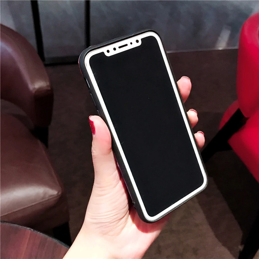 Для iphone 6 6s plus 8 7 X Чехол стильная футболка с изображением персонажей видеоигр
