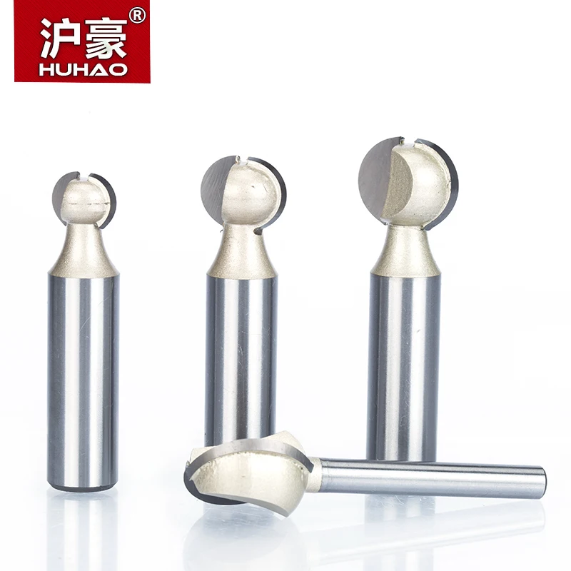 HUHAO 1 шт. хвостовик 1/2 &quot1/4&quot Круглый резьба бит пресс формы с ЧПУ для дерева