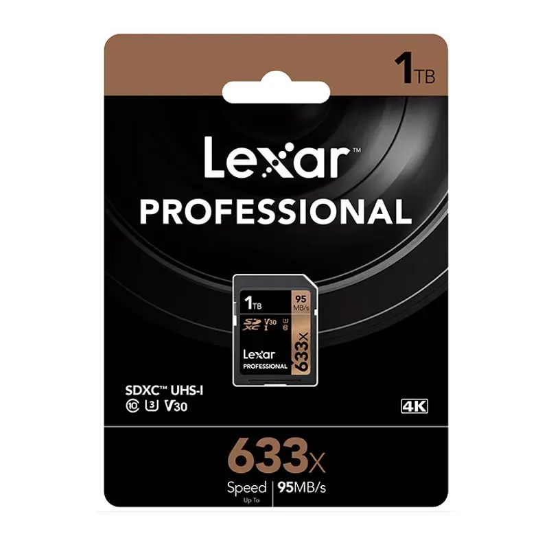Lexar флешка флешки sd-карта картао де memoria SDXC 1 ТБ 95 м/с карт sd карты U3 памяти Class 10 для