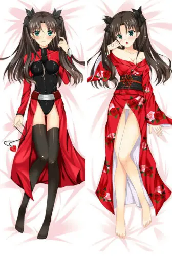 Аниме Fate/stay night 55037 Tohsaka Rin Dakimakura 150X50 см чехол для подушки