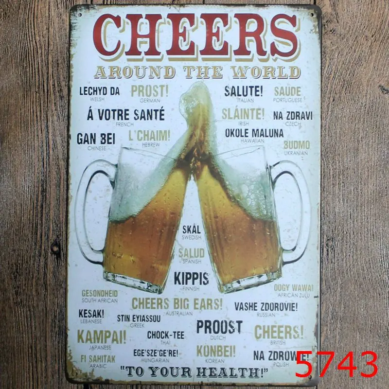 

Cheers Wine Metal Sign Poster For Bar Pub Club Shop Drink Cold Free Beer Tin Signs Vintage Home Decor Wall Art Iron Plaque YN062
