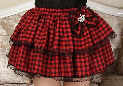 Женская клетчатая мини юбка в стиле &quotЛолита&quot|skirt latin|skirt shopskirt bandage |