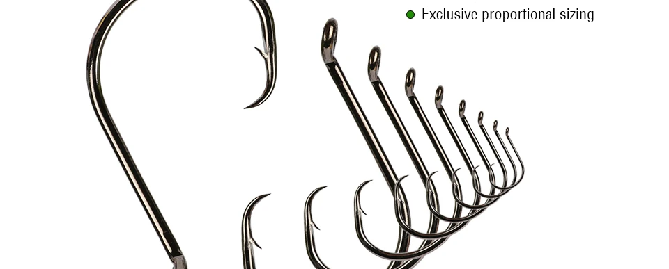 Goture 50 шт./лот офсетные рыболовные крючки Mustad Высокоуглеродистая сталь морской воды Вибрационный крючок Круг Осьминог Крючки Размер 1/0-10/0