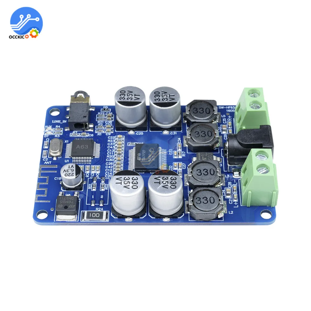 Усилитель TDA7492P Bluetooth приемник звуковая плата усилитель двухканальный 2x25 Вт