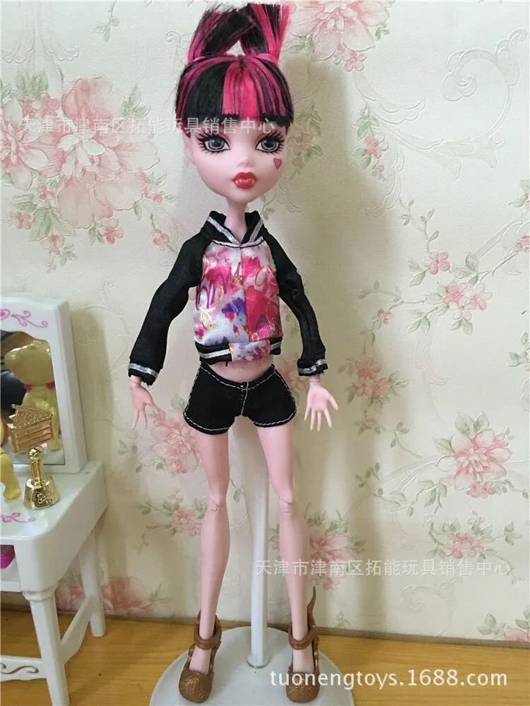 Различные стили, оригинальная Одежда для куклы monster high, комплект с платьем, Школьные Аксессуары волшебника